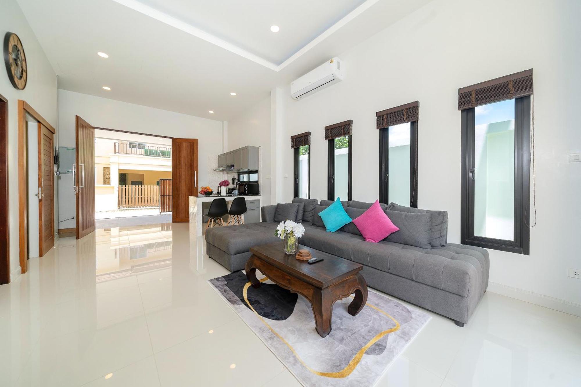 Private Pool 2Br Villa Twiky Just 10 Min Drive To Naiharn Beach Ban Saiyuan ภายนอก รูปภาพ